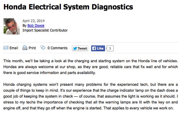 Honda-Electrical