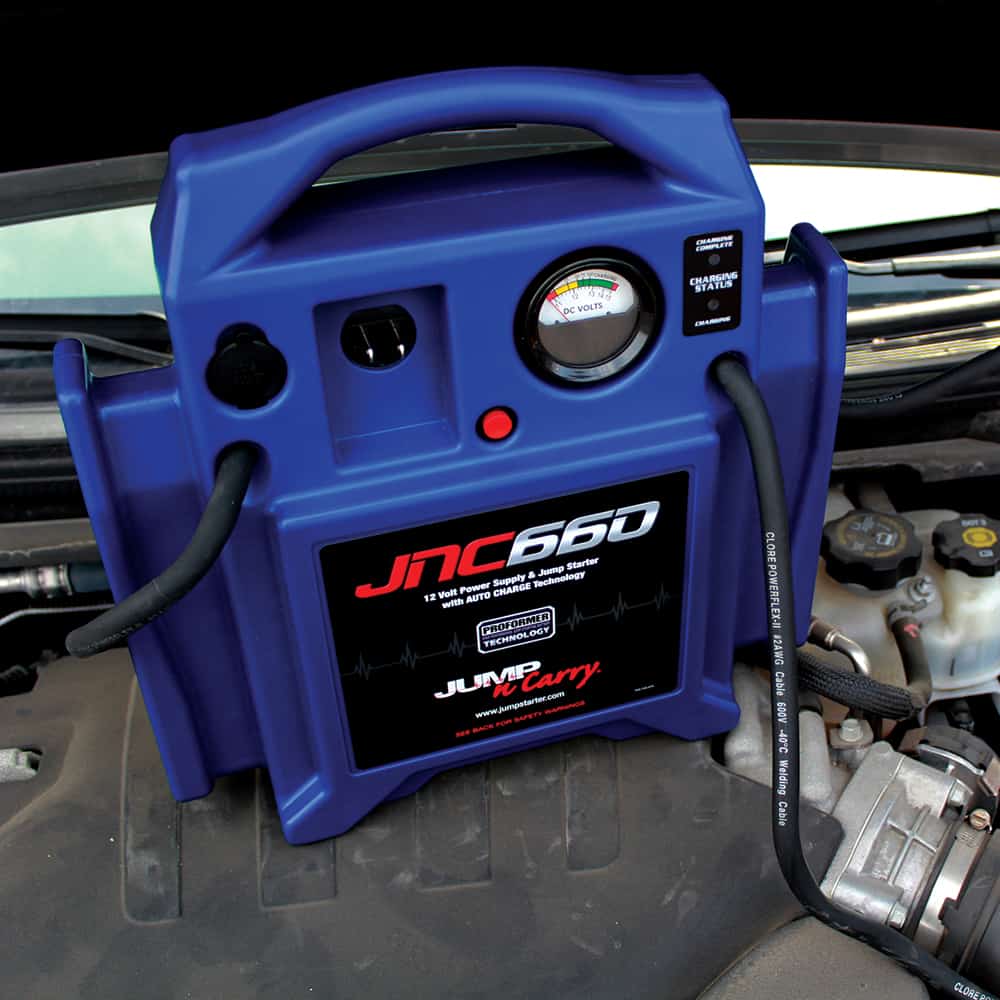 Portable JNC660 Battery Booster Pack Charger Power Jump Starter Box Heavy  Duty!