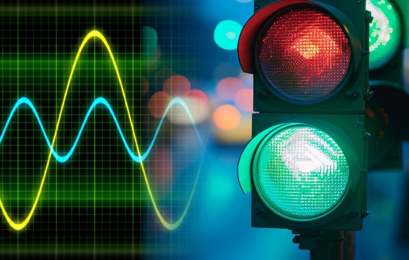 Waves-with-signal-light