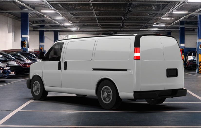 van-in-garage